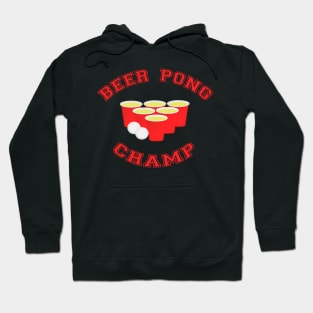 Beer Pong Champ Cups and Balls Hoodie